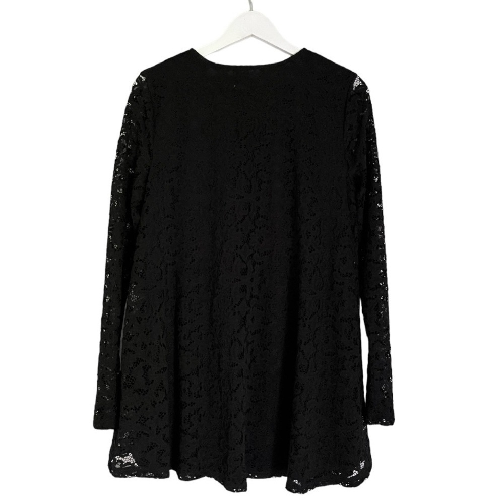 NWT Show Me Your MuMu Women’s Lace Tyler Tunic‎ Mini Dress Black Size Small - Picture 5 of 11